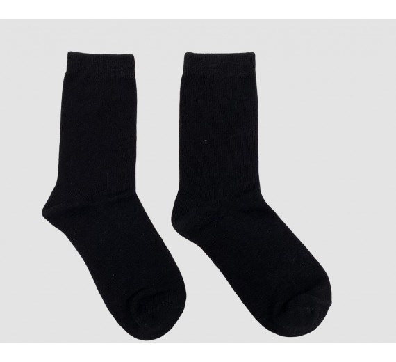 SorteBarnesokkerOrganiskBomullstr3436-01