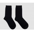 Sorte Barnesokker (Organisk Bomull str. 34-36)