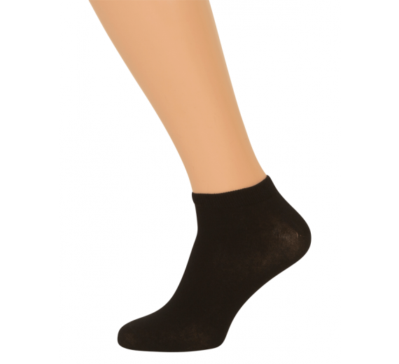 10 Par Sorte Ankelsokker str. 36-40