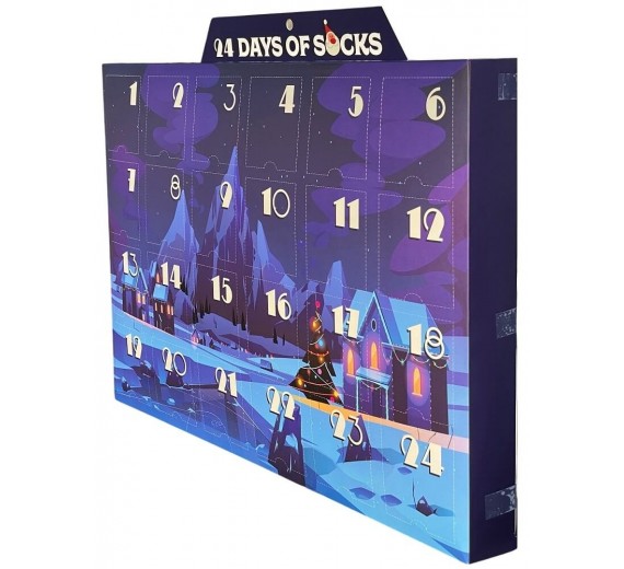 Pakkekalender24parsortestrmperbomuldstr4853-03 Pakkekalender24parsortestrmperbomuldstr4853-03