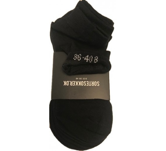 BambusAnkelstrmperKorteStrmperSortStr3640-01 BambusAnkelstrmperKorteStrmperSortStr3640-01