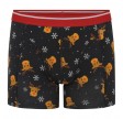 4 par jule-boxershorts i adventskalender - Str. XL