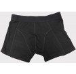 Sorte Bambus Trunks / Boxershorts - Str. 3XL